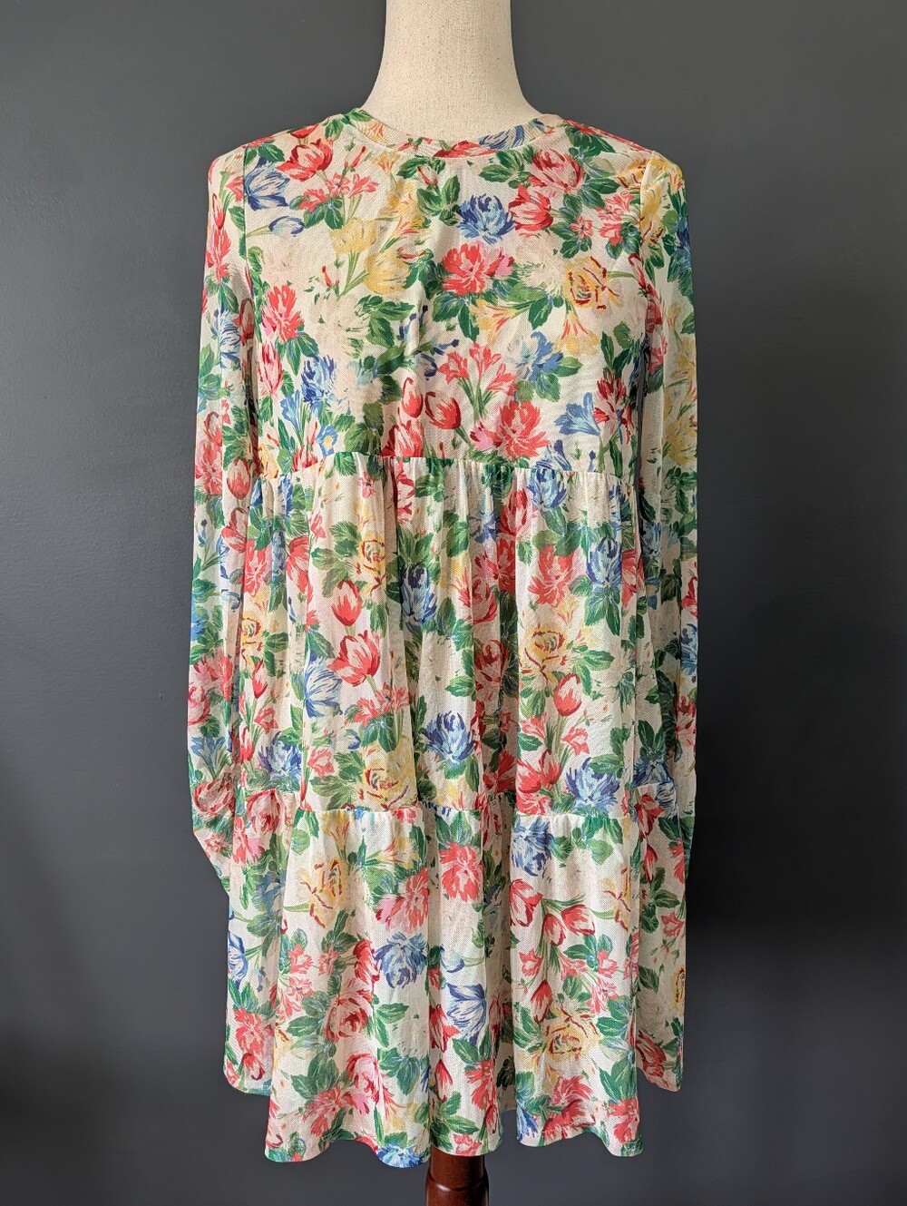 AFRM, AFRM x Nordstrom small Spring Jardin floral ultra feminine dress, NEW NWT